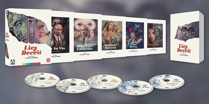 Lies and Deceit - Five Films by Claude Chabrol Arrow Video Limited Edition Blu Ray BRAND NEW & SEALED