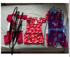 Leigh tucker dunnes Christmas family pyjamas age 3-4