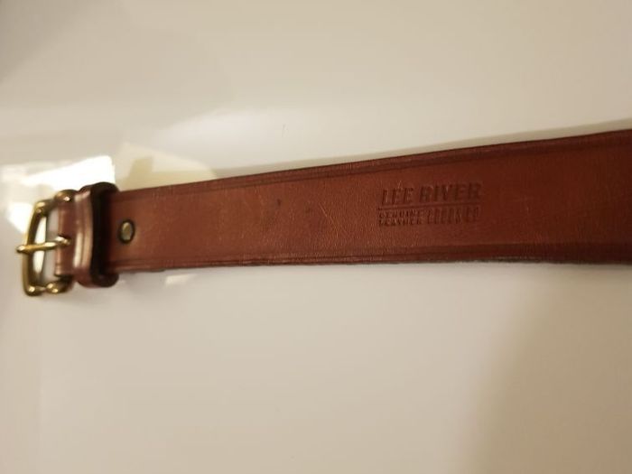 Tan Belt, Lee River, Size L