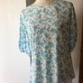 M&S Collection blue white mix top size 14 New with tags Image 5