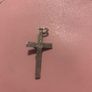 Silver Antique Crucifix Pendant Image 2