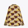 Zara Yellow and Brown Geometric Print Shirt and Trousers Co Ord Image 7