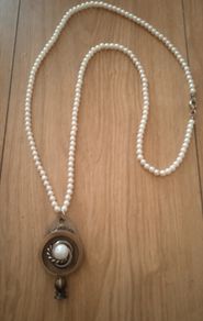 Upcycled handmade pendant