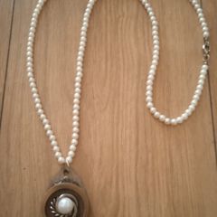 Upcycled handmade pendant