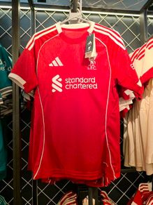 Liverpool home jerseys season 25/26