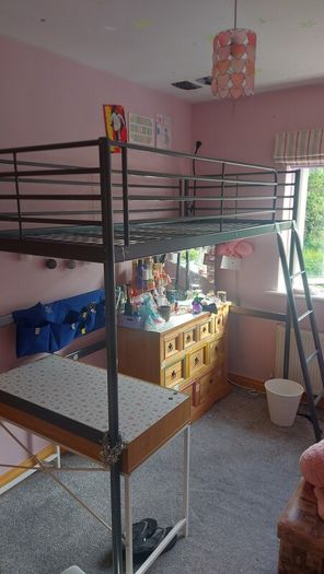loft bed frame ikea