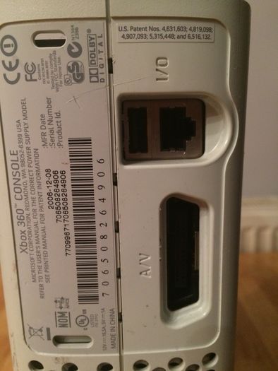 XBOX 360 from America (Possibly Blown)