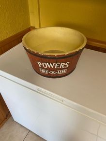 Vintage powers gold label  ice basin