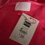 Savida hot pink satin slip dress with rose Image 4