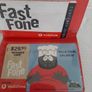 call card Vodafone 1999 in original wallet with instructions Image 5
