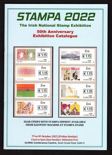 2022 Ireland Stampa 50th Anniversary Exhibition Catalogue.