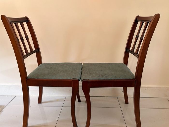 wooden chairs