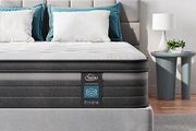 Pocket Sprung Double Mattress 4FT6 with Breathable Soft Fabric, 10 Inch Hybrid Mattress Double for Pressure &amp; Back Pain Relief, Medium Firm Mattress in a Box 135x190x25cm