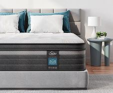 Pocket Sprung Double Mattress 4FT6 with Breathable Soft Fabric, 10 Inch Hybrid Mattress Double for Pressure & Back Pain Relief, Medium Firm Mattress in a Box 135x190x25cm