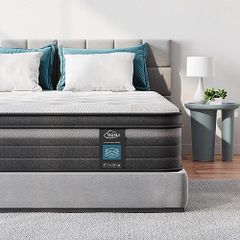 Pocket Sprung Double Mattress 4FT6 with Breathable Soft Fabric, 10 Inch Hybrid Mattress Double for Pressure & Back Pain Relief, Medium Firm Mattress in a Box 135x190x25cm