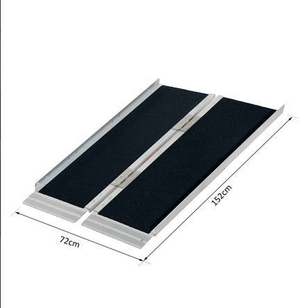 5ft Aluminium Multi-Use Mobility Assistance-Ramp Portable Handle Lock
