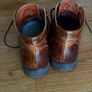 Gravel Leather Chukka Boots Base London Image 4