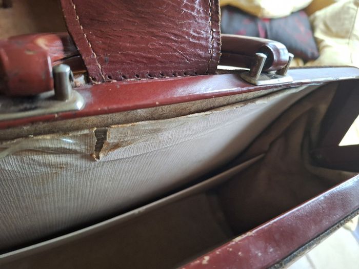 vintage briefcase