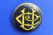 CU CHRISTIAN UNION (religious) - a vintage button badge (1950's or earlier)