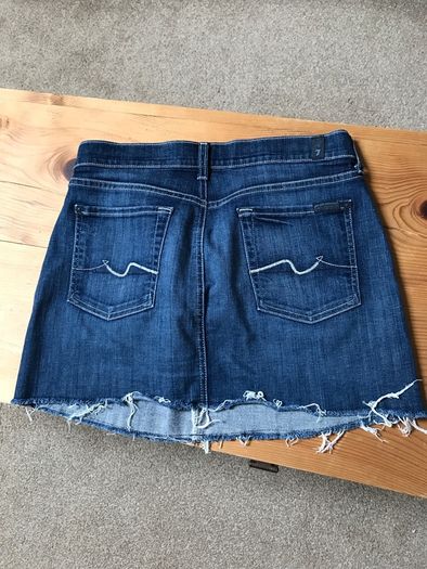7 For All Mankind Denim mini