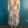 Multicoloured swing dress. Size S Image 3