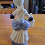 Vintage porcelain figurine woman Image 5