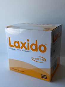 Laxido orange powder sachets sugar free - 30 Sachets