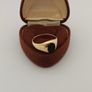 9ct Gold Ring - Size P - Fully Hallmarked Image 2