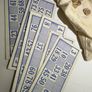 Vintage Berwick Games Lotto (Housey-Housey c.1950s) - COMPLETE 90 Wooden Numbers Image 8