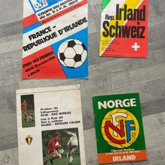 Ireland away programmes x 4
