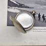 Late 1800s Silver Swiss Made Antique Pocket Watch Image 10
