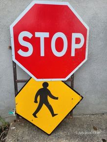 Road signs x 2