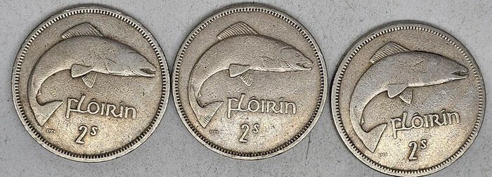Ireland 1959 Florin Lot