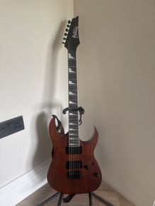 Ibanez guitar grg121dx walnut flat