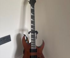 Ibanez guitar grg121dx walnut flat