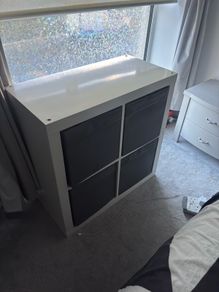 Kallax shelving unit with drawers