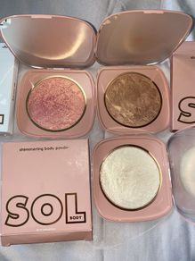 colourpop sol body highlighters
