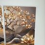 3 framed printed canvas 35x55cm each Image 7