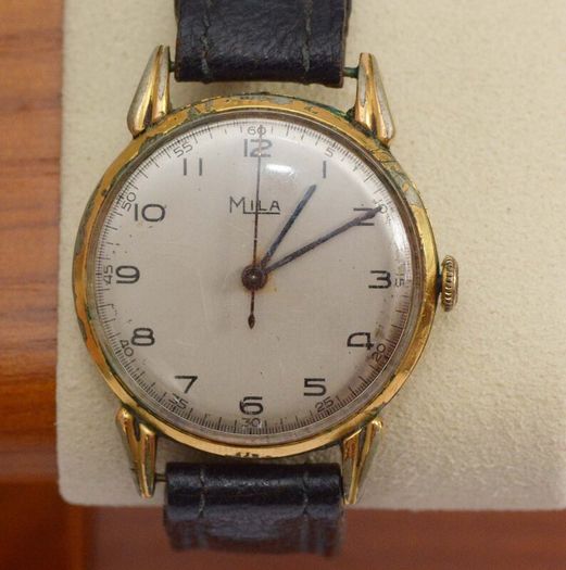 Vintage Mila Gents Gold Watch