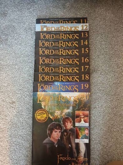 Lord of the Rings (lead) 86 models total.