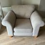 3 seater, 1 seater, 2 foot stools Image 3