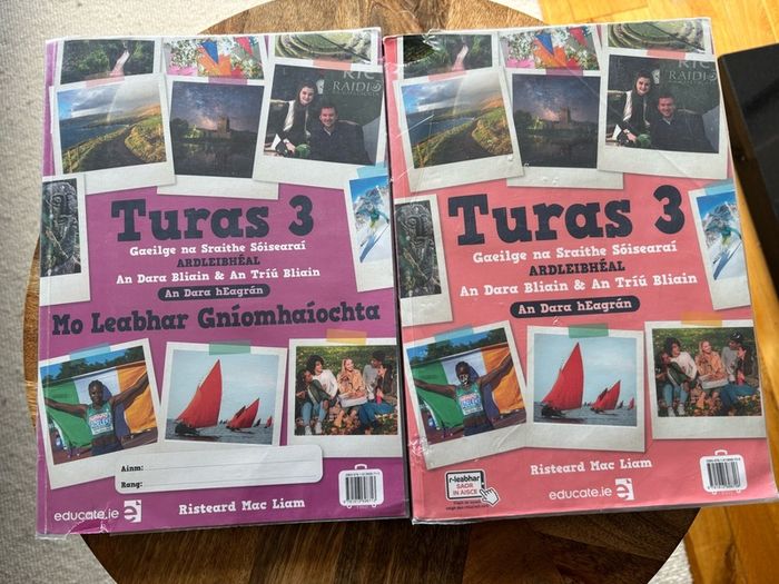 Junior Cycle Irish book & skills book (higher level)