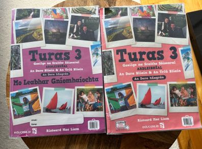 Junior Cycle Irish book & skills book (higher level)