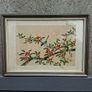 Vintage East Asian Silk Handpainted Painting Image 2