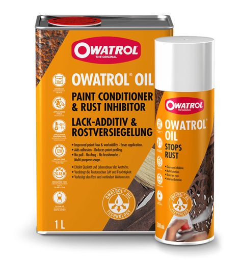 Powerfull RUST Treatement And Primer - OWATROL OIL