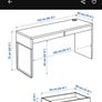Oak Effect Ikea Micke Desk Image 7
