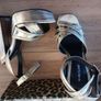 Brand New River Island Gold Platform Sandals Size UK 36 Image 4