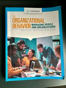 Organisational Behaviour Book