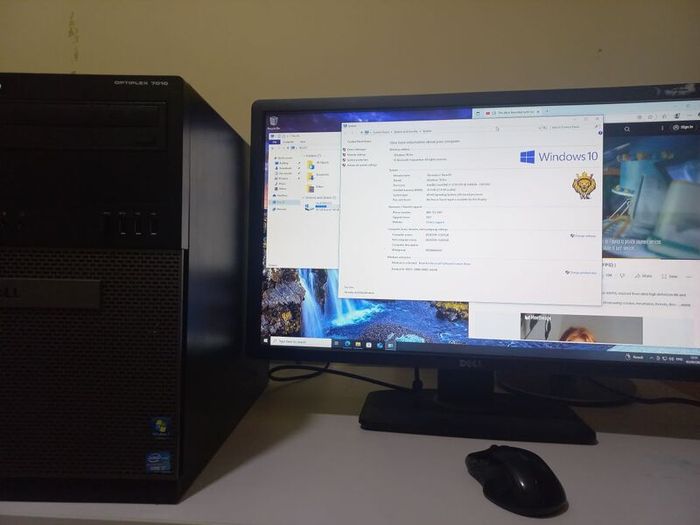 Dell Optiplex 7010 Mt Intel Core I7-3770 3.40ghz Cpu, 24inch Monitor, 12gb Ram 250gb Ssd, 1tb 3.5 Hdd, Dvd-rw Win10 Pro