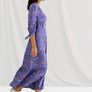 Brand new M+S Ghost Floral Tie Sleeve Midi Wrap Dress Image 2